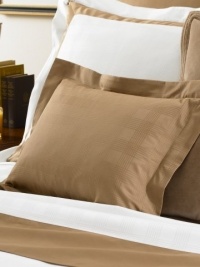 Lauren by Ralph Lauren Suite Glen Plaid Camel Standard Sham - Camel Lauren by Ralph Lauren Suite Glen Plaid Camel Standard Sham - Camel