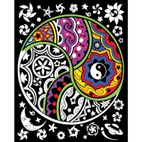 Yin Yang - 16x20 Fuzzy Velvet Poster Yin Yang - 16x20 Fuzzy Velvet Poster