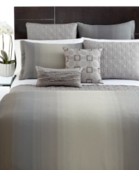 Decidedly luxurious, Hotel Collection's Ombre Stripe shams offer a modern look of serene sophistication with graduating stripes on yarn-dyed Pima cotton. Featuring invisible zipper closure; finished with a double flange. (Clearance) Decidedly luxurious, Hotel Collection's Ombre Stripe shams offer a modern look of serene sophistication with graduating stripes on yarn-dyed Pima cotton. Featuring invisible zipper closure; finished with a double flange. (Clearance)