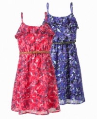 Keep it classy. A belt adds sophisticated detail she'll appreciate in this print dress from Epic Threads. (Clearance) Keep it classy. A belt adds sophisticated detail she'll appreciate in this print dress from Epic Threads. (Clearance)