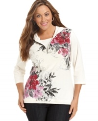 Style&co. Sport's plus size hoodie is a must-have for your weekend wear-- it's an Everyday Value! Style&co. Sport's plus size hoodie is a must-have for your weekend wear-- it's an Everyday Value!