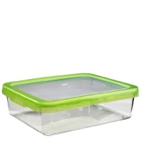 OXO Good Grips LockTop 101.4-Ounce Rectangle Container with Green Lid OXO Good Grips LockTop 101.4-Ounce Rectangle Container with Green Lid