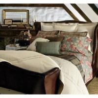 Lauren By Ralph Lauren Shetland Manor Bedding Sage Floral Pillowcases; STANDARD