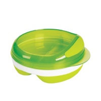 OXO Tot Divided Feeding Dish, Green OXO Tot Divided Feeding Dish, Green