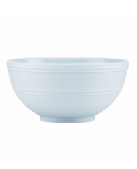 Elegance comes easy with the Fair Harbor bowl, perfect for soup, salad or cereal. Durable stoneware in a cool sky hue is half glazed, half matte and totally timeless. Elegance comes easy with the Fair Harbor bowl, perfect for soup, salad or cereal. Durable stoneware in a cool sky hue is half glazed, half matte and totally timeless.