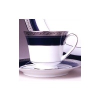 Noritake Crestwood Cobalt Platinum Cup Noritake Crestwood Cobalt Platinum Cup