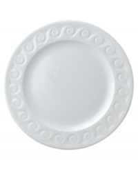 This unique pattern is inspired by the architecture of the famous Louvre Museum in Paris and made of exquisite Limoges porcelain. This unique pattern is inspired by the architecture of the famous Louvre Museum in Paris and made of exquisite Limoges porcelain.