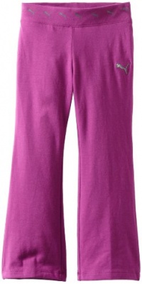 Puma-Kids Girls 7-16 Core Yoga Pant, Holly Purple, 6X