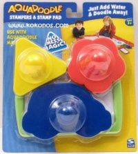 Aquadoodle 3 Stampers and Pad Aquadoodle 3 Stampers and Pad