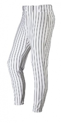 Wilson Adult Poly Warp Knit Woven Pinstripe Baseball Pant Wilson Adult Poly Warp Knit Woven Pinstripe Baseball Pant