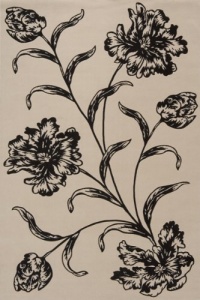 Momeni Capri Collection CAPRICR-09IVY Area Rug Momeni Capri Collection CAPRICR-09IVY Area Rug