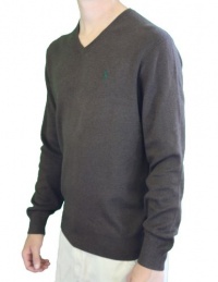 Polo Ralph Lauren Men V-Neck Pima Cotton Pony Logo Sweater Polo Ralph Lauren Men V-Neck Pima Cotton Pony Logo Sweater