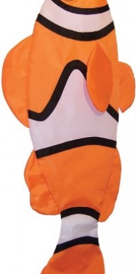 In the Breeze 40 Clownfish Windsock In the Breeze 40 Clownfish Windsock
