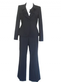 ANNE KLEIN Women's Jacket And Pants Suit-BLACK-14P ANNE KLEIN Women's Jacket And Pants Suit-BLACK-14P