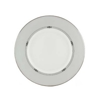 Lenox Westerly Platinum Bone China 9-Inch Accent Plate Lenox Westerly Platinum Bone China 9-Inch Accent Plate