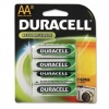 Duracell Rechargeable AA NiMH Batteries, MIGNON/HR6/DC1500, 2450mAh, 8-Count Package (Pack of 2)
