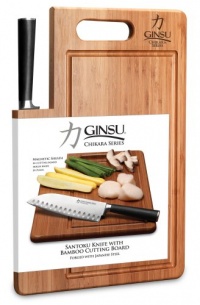 Ginsu Chikara Cutlery Series Japanese 420J2 Stainless Steel 7-Inch Santoku Blade 7102 Ginsu Chikara Cutlery Series Japanese 420J2 Stainless Steel 7-Inch Santoku Blade 7102