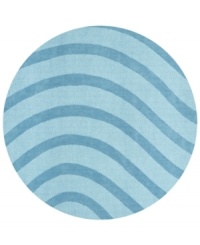Abstract and absorbing, this cool blue rug adds movement to any room. Playful, wavy lines reverberate against a soft baby-blue ground, resounding with personality in your home. Abstract and absorbing, this cool blue rug adds movement to any room. Playful, wavy lines reverberate against a soft baby-blue ground, resounding with personality in your home.