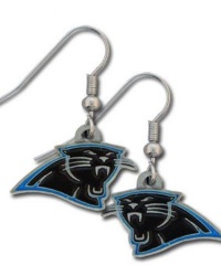 NFL Carolina Panthers Dangle Earrings NFL Carolina Panthers Dangle Earrings