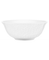 Set the tone with the white bone china of Devore dinnerware. A matte, organic texture lends chic distinction to a serving bowl that's equally suited for fine dinner parties and every day of the week. From Donna Karan by Lenox. Set the tone with the white bone china of Devore dinnerware. A matte, organic texture lends chic distinction to a serving bowl that's equally suited for fine dinner parties and every day of the week. From Donna Karan by Lenox.
