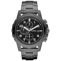 Fossil Dean Stainless Steel Watch Smoke Fossil Dean Stainless Steel Watch Smoke