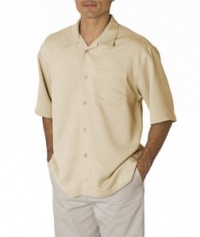Cubavera Bedford Cord Camp Shirt - Clay Cubavera Bedford Cord Camp Shirt - Clay
