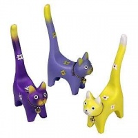 Cat Ring Holders, Set of 3 Cat Ring Holders, Set of 3