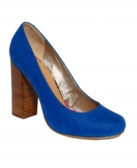 The chunkier the better. Rampage perfectly balances sweet and sassy with the baby doll toe and chunky stacked heel of the Milla pumps. The chunkier the better. Rampage perfectly balances sweet and sassy with the baby doll toe and chunky stacked heel of the Milla pumps.
