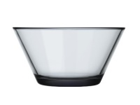 Iittala Kartio 13-Ounce Glass Bowls, Grey