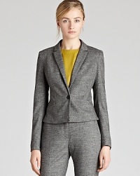 This tailored, '40s-inspired REISS jacket features a waterfall peplum with tail detail and shape-enhancing seaming for a flattering, waist-accentuated silhouette that is slim-fitting and decidedly feminine. Team it with the matching Elly pencil skirt or wear it solo. This tailored, '40s-inspired REISS jacket features a waterfall peplum with tail detail and shape-enhancing seaming for a flattering, waist-accentuated silhouette that is slim-fitting and decidedly feminine. Team it with the matching Elly pencil skirt or wear it solo.