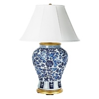 This lamp fashioned in porcelain with ornate floral pattern brings an elegant quality to any room. This lamp fashioned in porcelain with ornate floral pattern brings an elegant quality to any room.