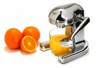 Metrokane Mighty OJ Manual Juicer, Chrome Metrokane Mighty OJ Manual Juicer, Chrome