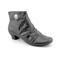 Portlandia Women's Milano Gathered Bootie Portlandia Women's Milano Gathered Bootie