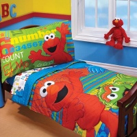 Sesame Street ABC 123 4 Piece Toddler Set Sesame Street ABC 123 4 Piece Toddler Set