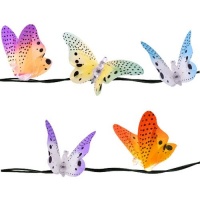 Fiber Optic Light String w 10 Butterflies Fiber Optic Light String w 10 Butterflies