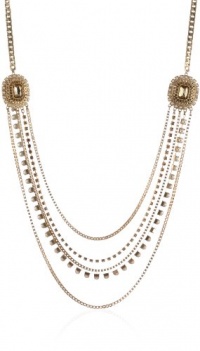 Jessica Simpson Gia Gold Layered Necklace Jessica Simpson Gia Gold Layered Necklace