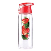 AdNArt BTA711 Tritan Flavor it Water Bottle, Red AdNArt BTA711 Tritan Flavor it Water Bottle, Red