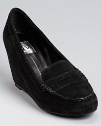 DV Dolce Vita Loafers - Piper Suede Wedge DV Dolce Vita Loafers - Piper Suede Wedge