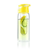 AdNArt BTA711 Tritan Flavor it Water Bottle, Yellow