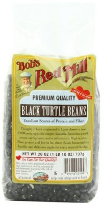 Bob's Red Mill Beans Black Turtle, 26-Ounce (Pack of 4) Bob's Red Mill Beans Black Turtle, 26-Ounce (Pack of 4)
