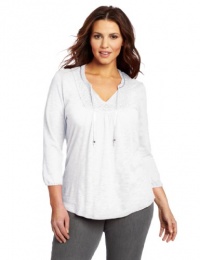 Lucky Brand Women's Plus-Size Camille Top Lucky Brand Women's Plus-Size Camille Top