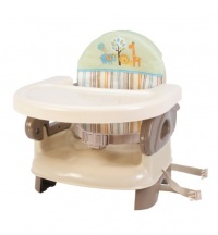 Summer Infant Deluxe Comfort Booster- Tan