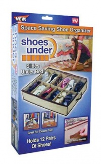 Shoes Under Space-Saving Shoe Organizer Shoes Under Space-Saving Shoe Organizer