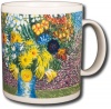 Vincent Van Gogh - Vase With Daisies - 14oz Coffee Mug