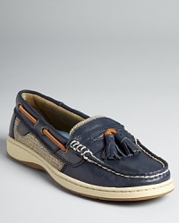 Tassels lend an extra-preppy touch to a classic design from Sperry Topsider. Tassels lend an extra-preppy touch to a classic design from Sperry Topsider.