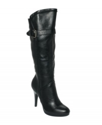 The name says it all. The Feisty boots by Style&co. have a rockin' heel, a cute buckle detail and loads of attitude. The name says it all. The Feisty boots by Style&co. have a rockin' heel, a cute buckle detail and loads of attitude.