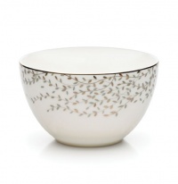 Mikasa Shimmer Vine Open Stock Fruit Bowl Mikasa Shimmer Vine Open Stock Fruit Bowl