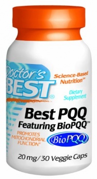 Doctor's Best PQQ Nutritional Supplement, 20 mg, 30 Count Doctor's Best PQQ Nutritional Supplement, 20 mg, 30 Count