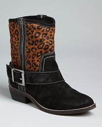 Moto, exotic or Western booties this fall-how to choose? Snag all three trends in one shot in this Kelsi Dagger design. Moto, exotic or Western booties this fall-how to choose? Snag all three trends in one shot in this Kelsi Dagger design.