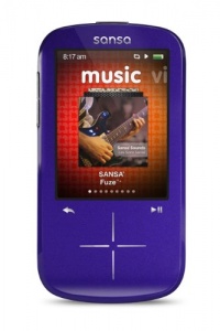 SanDisk Sansa Fuze+ 8 GB MP3 Player (Purple) SanDisk Sansa Fuze+ 8 GB MP3 Player (Purple)